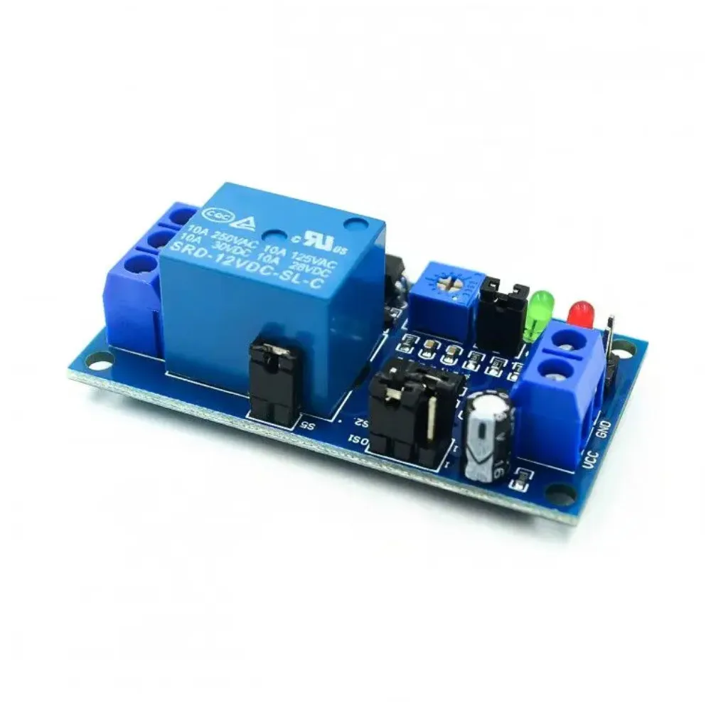 High Quality Delay Relay Delay Turn On / Delay Turn Off Switch Module with Timer DC 12V