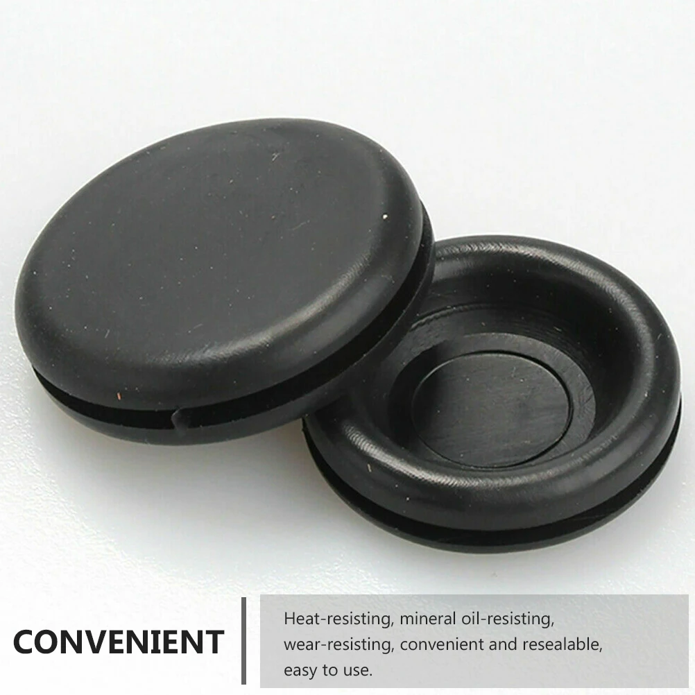 

200pcs Rubber Grommet Set Heat Resistant Wear Resistant Reusable Electrical Wire Gasket For Cylinder Pump Pipe