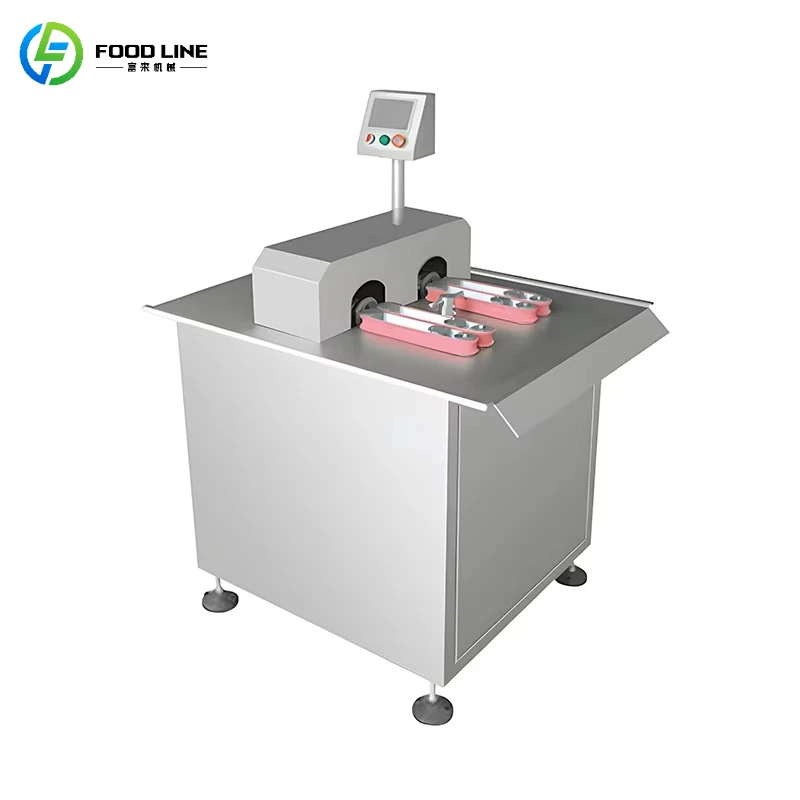 ماكينة حشو السجق الأوتوماتيكية الصغيرة المصنوعة من الفولاذ المقاوم للصدأ متينة وعالية الإخراج ماكينة صنع اللحوم #4