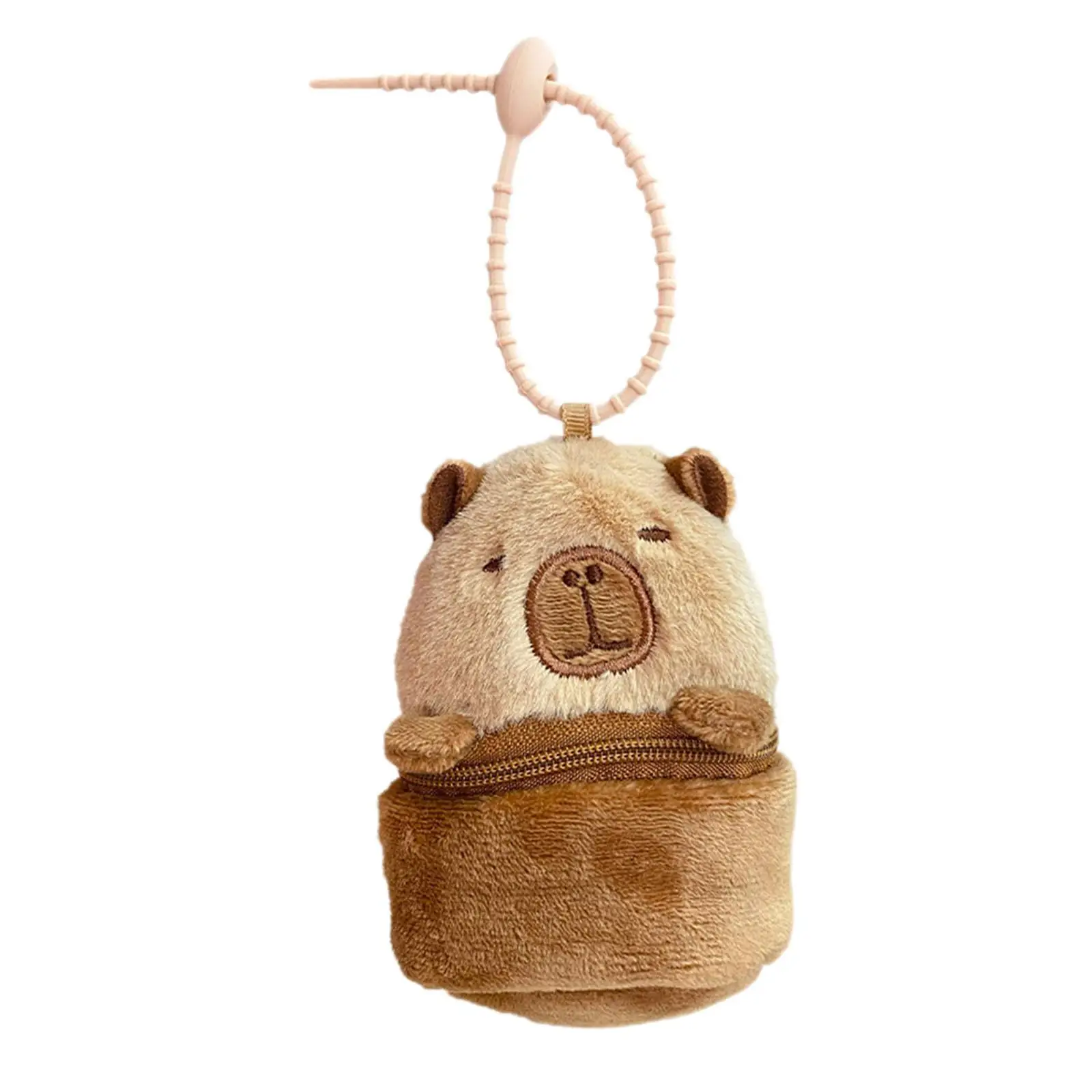 Capybara Purse Toy Keychains for Backpacks for Women Men Girls Boys Kids