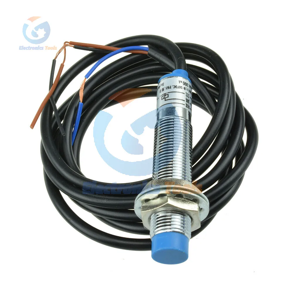 

LJ12A3-4-Z/BY Proximity Switch Inductive Proximity Sensor Detection Switch PNP Normally Open DC6-36V 4MM Detection