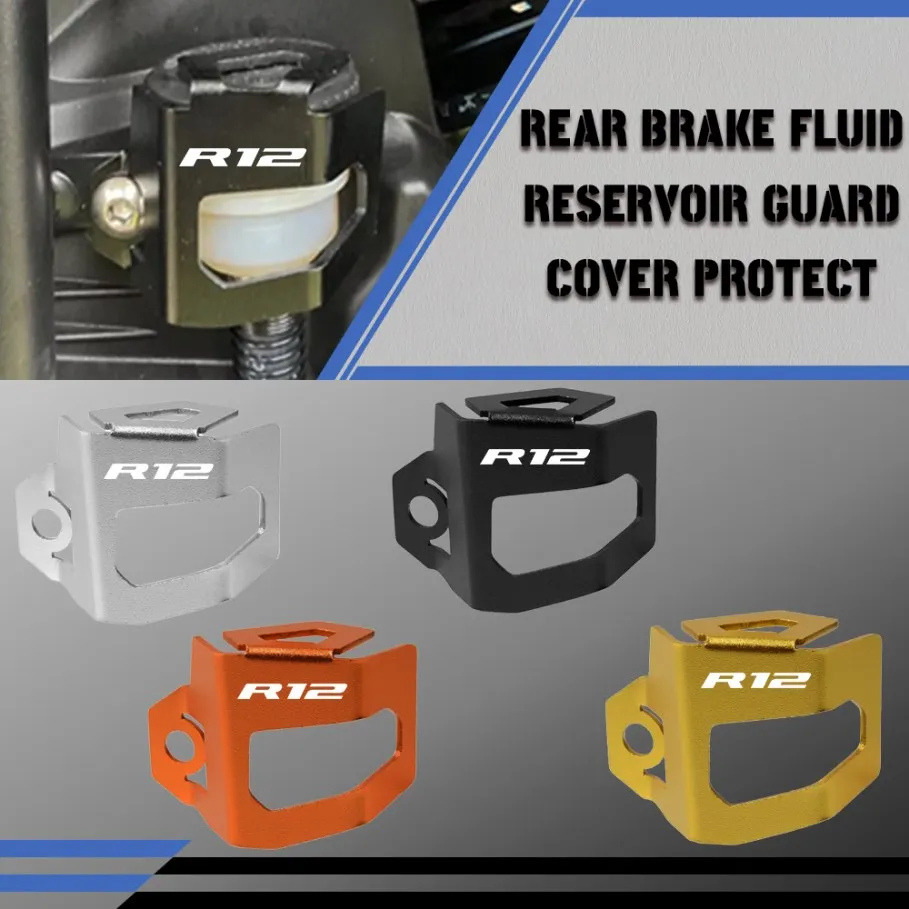 2025 2026 2024 الخلفية سائل الفرامل خزان غطاء حماية غطاء حامي دراجة نارية الملحقات لسيارات BMW R12 R 12 NineT R12S R 12S