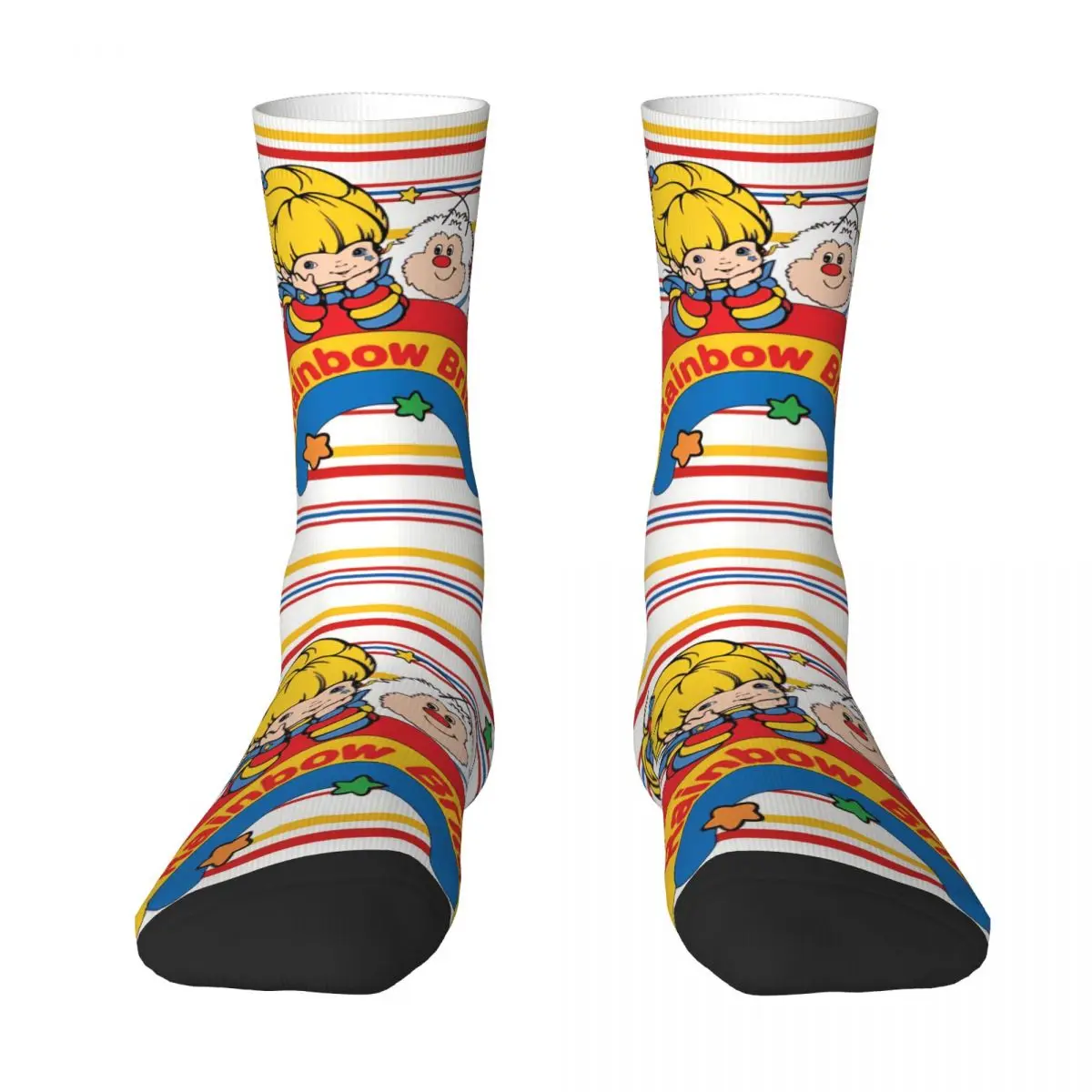 Rainbow Brite Men Women Socks Cycling Novelty Spring Summer Autumn Winter Stockings Gift