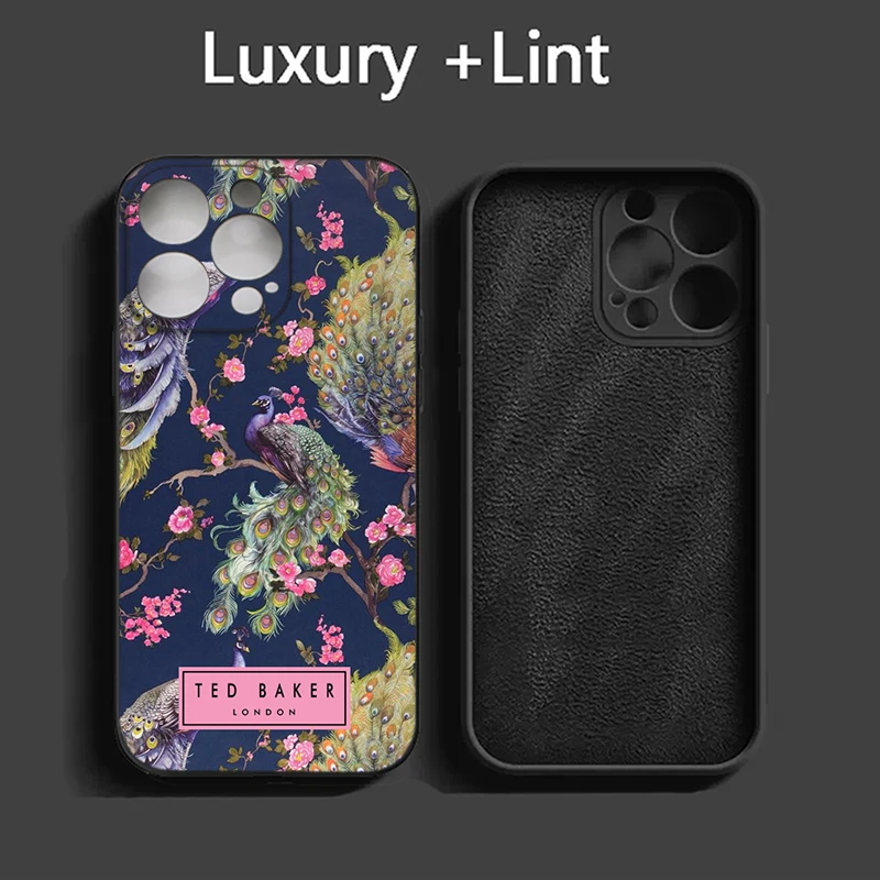 IPhone15 Ultra Fashion Brand Flower Ted Design-Bakers Phone Case FOR IPhone 13 11 12 Pro 14 promax XR Full surround lint Covers