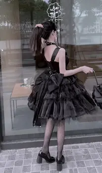 10 best sales Rotes Gothic-Kleid - №4