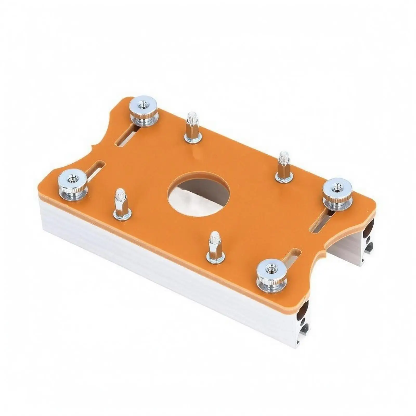Router Slotting Jig Compact Slotting Router Jig Adjustable Carpentry Tool