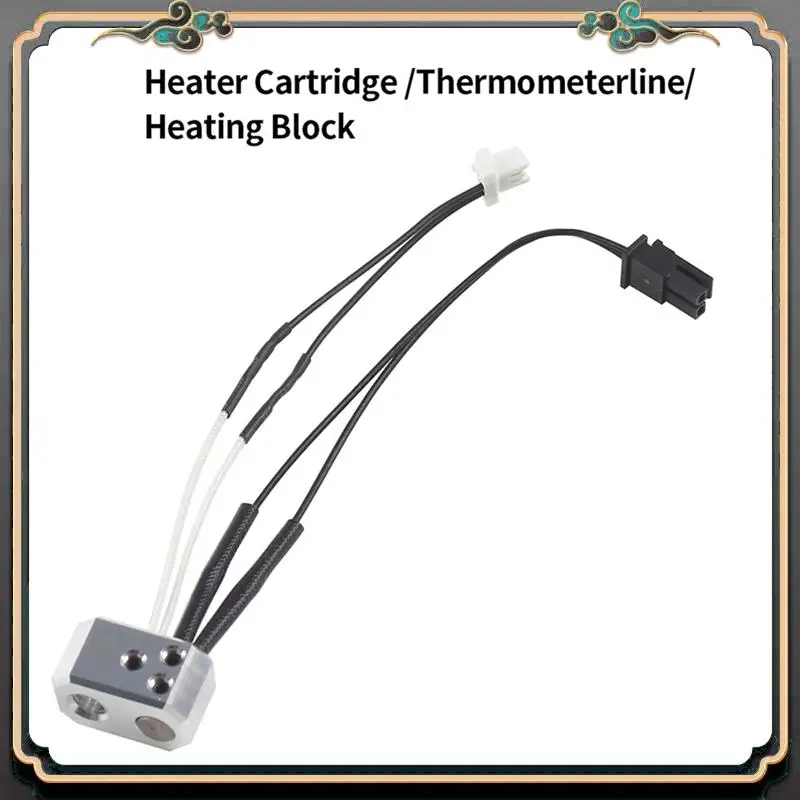 Reliable-For Prusa MK4 Thermistor 24V 40W Heater Cartridge Thermometer Line Heating Block Kit Nozzle For 3D Printer Extruder Eas