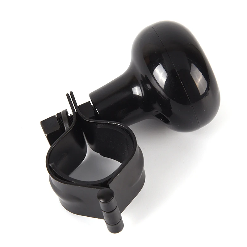 1pcs Black 360 Degrees Universal Steering Wheel Spinner Heavy Duty Car Truck Handle Power Knob Durable Accessories