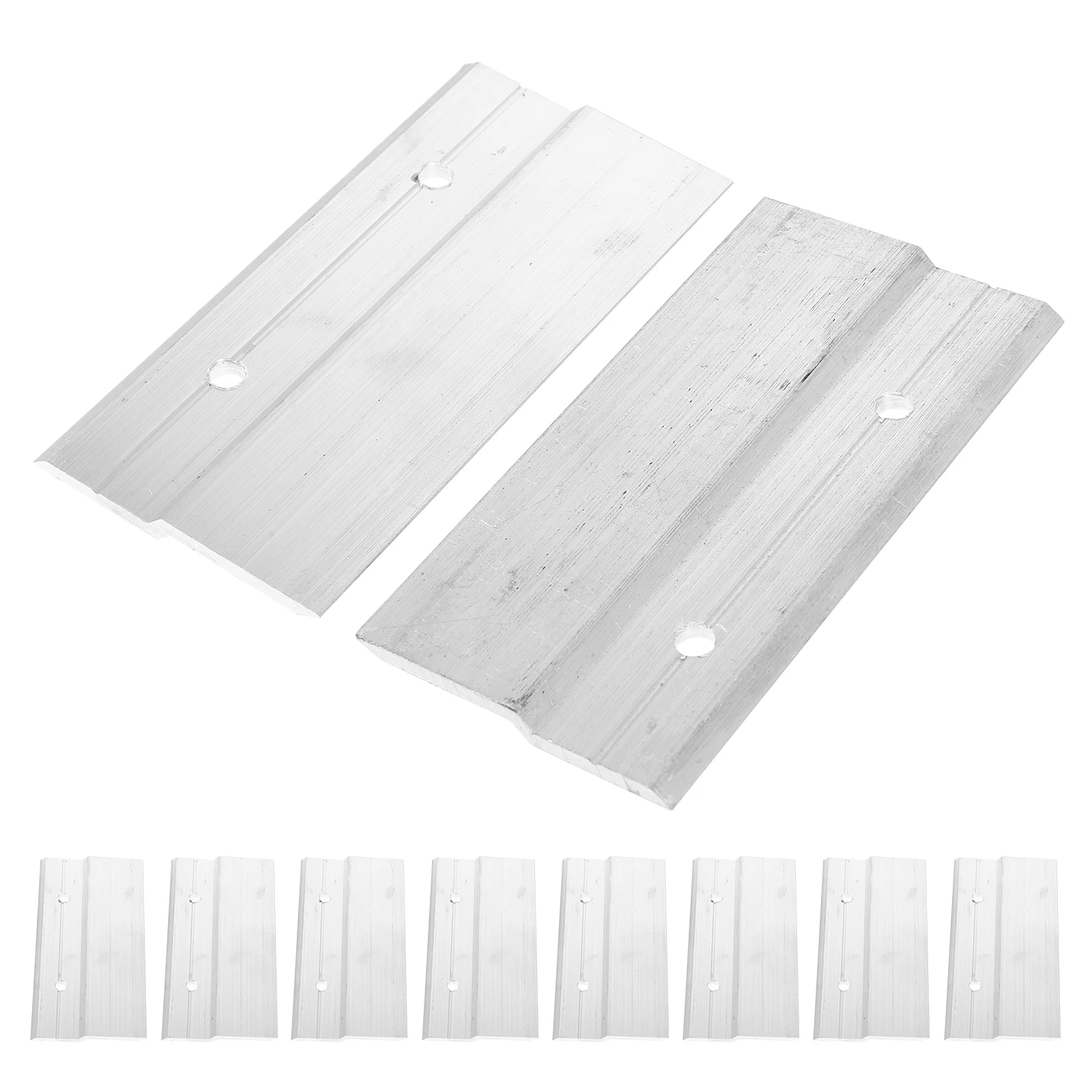 5 Pairs 10cm Heavy Duty French Cleat Mirror Hanging Kit Aluminum Picture Hangers Wall Mount Brackets Hardware System