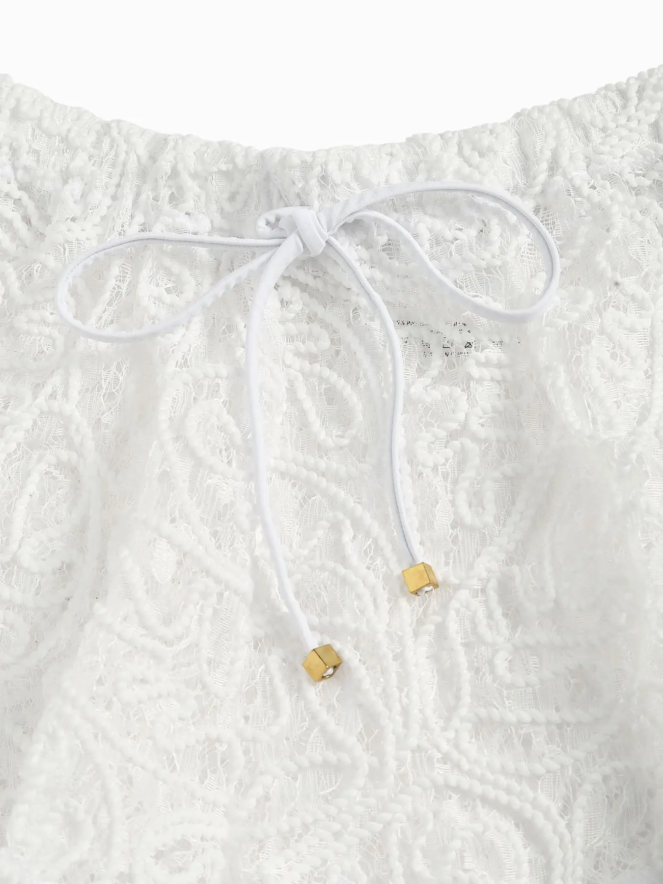 ملابس شاطئ صيفية للسيدات شفافة مجوفة