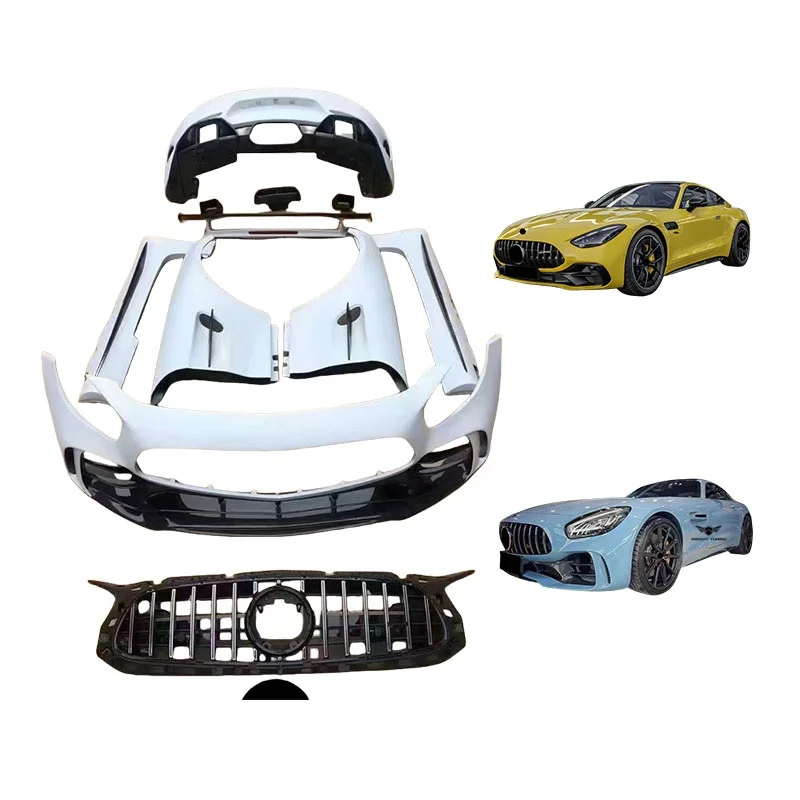New Arrivals GTR Style Carbon Fiber Car Bumper BodyKit for Mercedes Benz AMG GT 2016+ Upgrade to GT R Design Body Kit