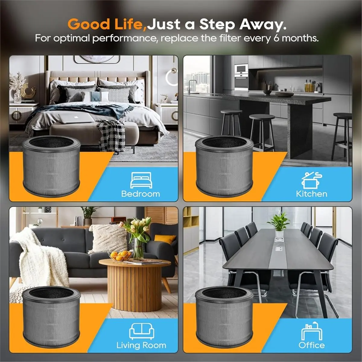 

Запасные части для бытовой техники: 2 шт. сменных фильтров для очистителей воздуха A230 и A231, фильтр с активированным углем, сменный HEPA-фильтр H13