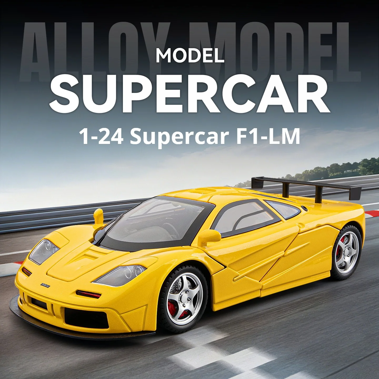 1-24-f1-lm-スーパースポーツカー絶妙な合金シミュレーションカーモデルコレクションオーナメントシザードアキッズボーイズおもちゃの車