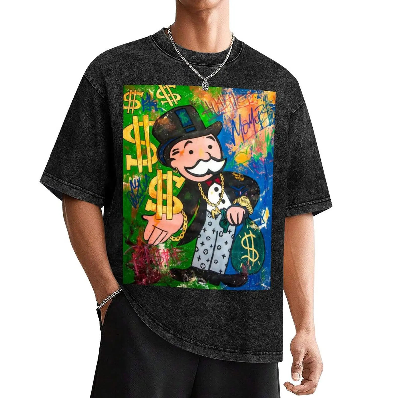 

Art Monopoly T-Shirt cute tops summer clothes anime shirts men
