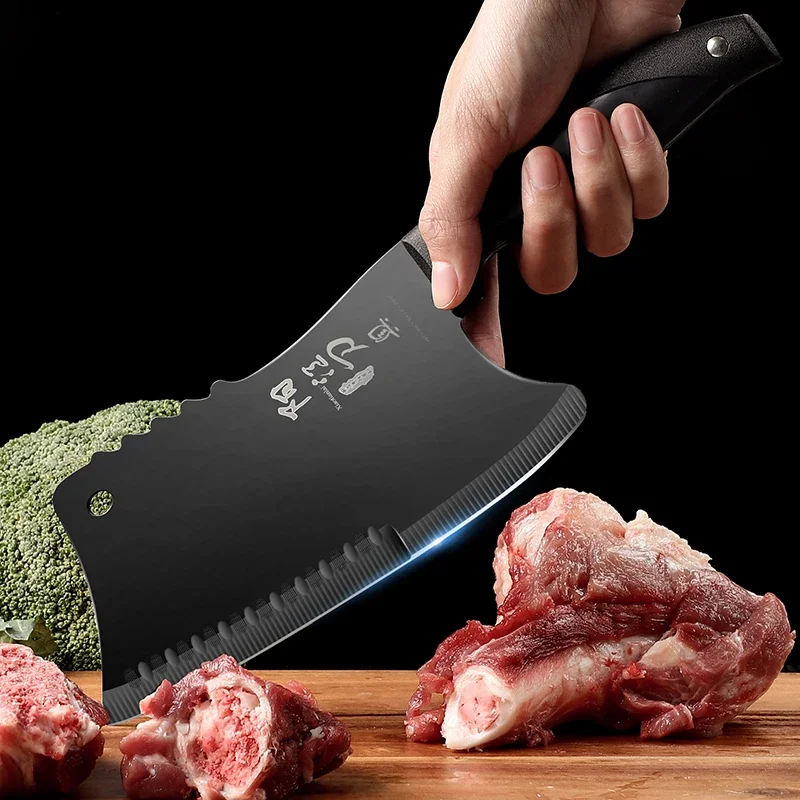 Slicing knife, bone chopping knife, stainless steel multi-purpose knife, sharp knife, unique design, widely used TB9195