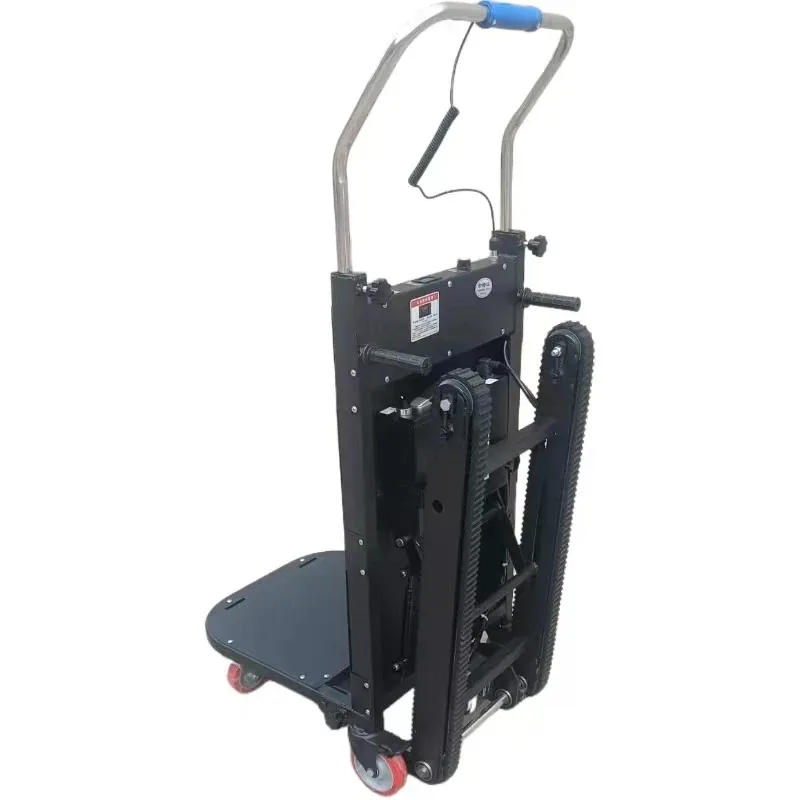 

Trolley Crawler Steps Hand Truck Heavy Duty Electric Powered Stair Climber Dolly All Grocer The Cart Foldable 400Kg Machine