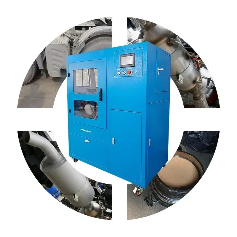 Car Workshop Equipments Particulate Filter, DOC Catalyst Exhaust Cleaning Cleaner Machine