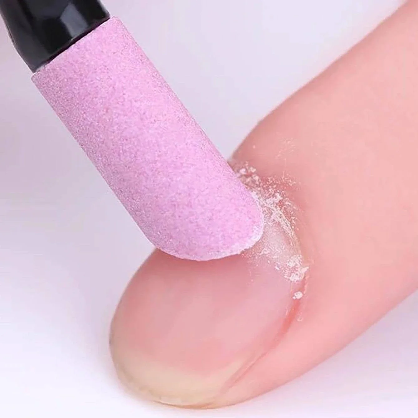 الجملة 1 قطعة/5 قطعة ملف الأظافر CuticleSticks انتهازي مسمار حجر الرملي مسمار الفن القلم مزيل الجلد الميت المتقلب عازلة أدوات مانيكير #2