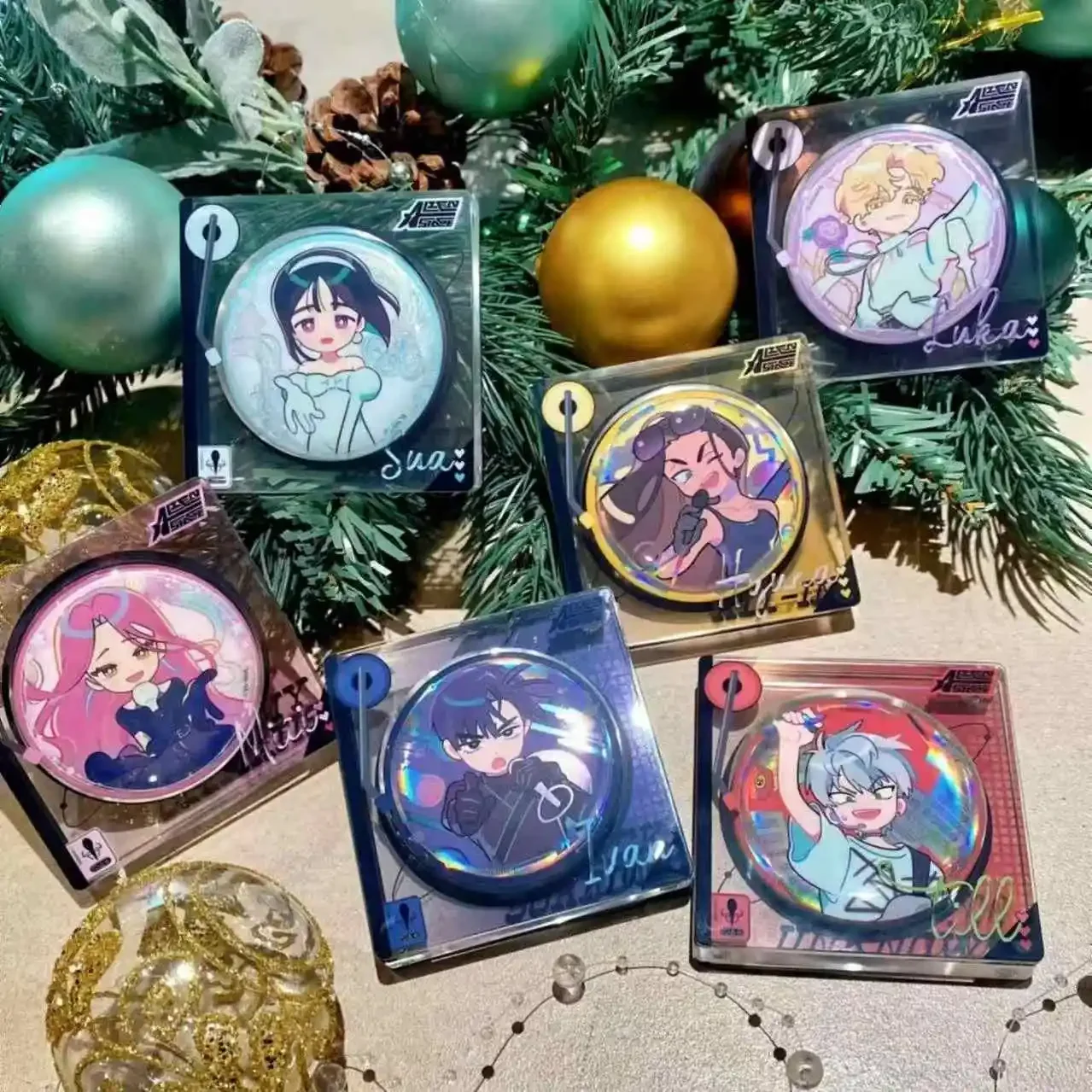 Nuevo juego Alien Stage ivan til mizi sua luka Cosplay insignia de dibujos animados Itabag broche de botón Pins mochila decoración Anime regalo de dibujos animados