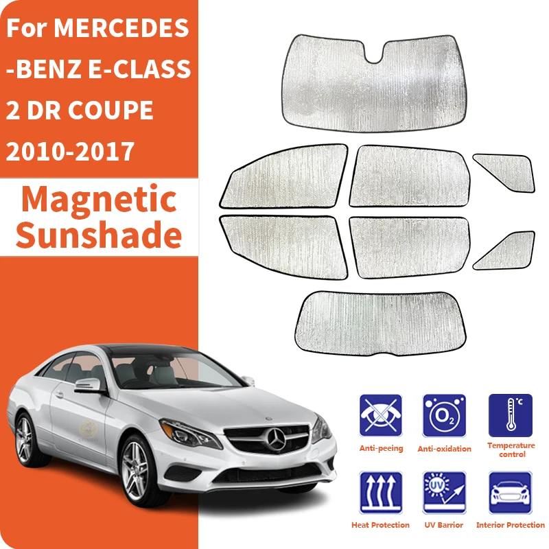 

Car Window Sunshade Anti-UV Car Sun Window Visors Sunshade Covers Accessories For MERCEDES-BENZ E-CLASS C207 COUPE 2010-2017