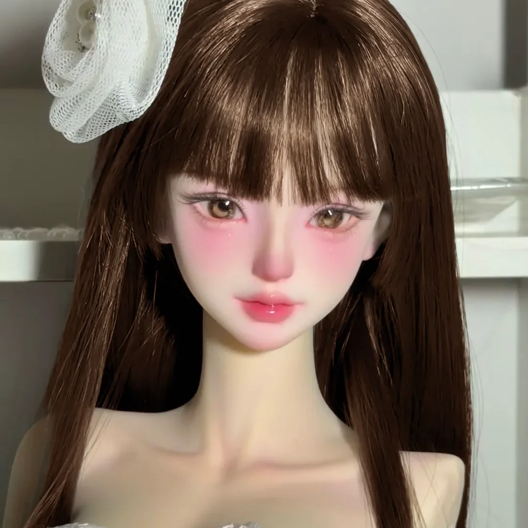 

Кукольный парик для куклы Bjd 60/45/30 см, длинные прямые волосы с челкой, игрушки, нарядный игровой домик, 1/3 1/4 1/6, аксессуары для кукол, без куклы