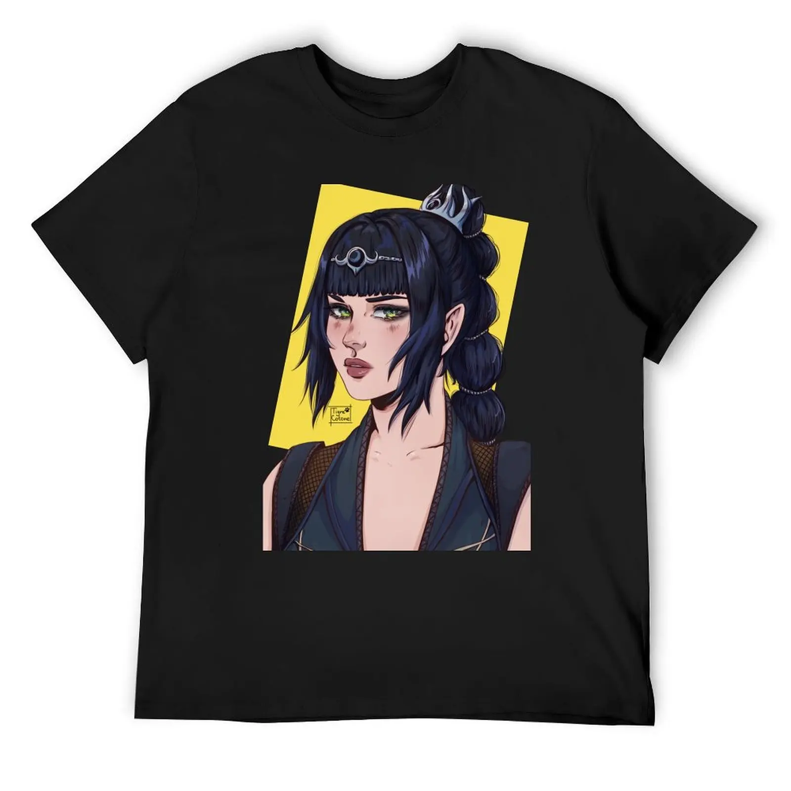 

Shadowheart T-Shirt summer tops street wear cute tops anime clothes clothing for men