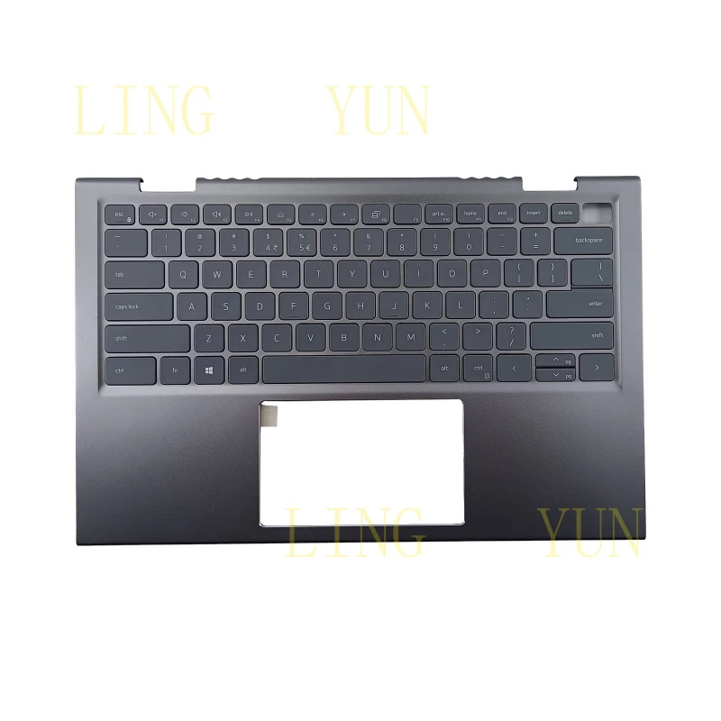 

Z For Dell Inspiron 14 5410 7415 2-in-1 Palmrest w/ backlit Keyboard 04GR69 New