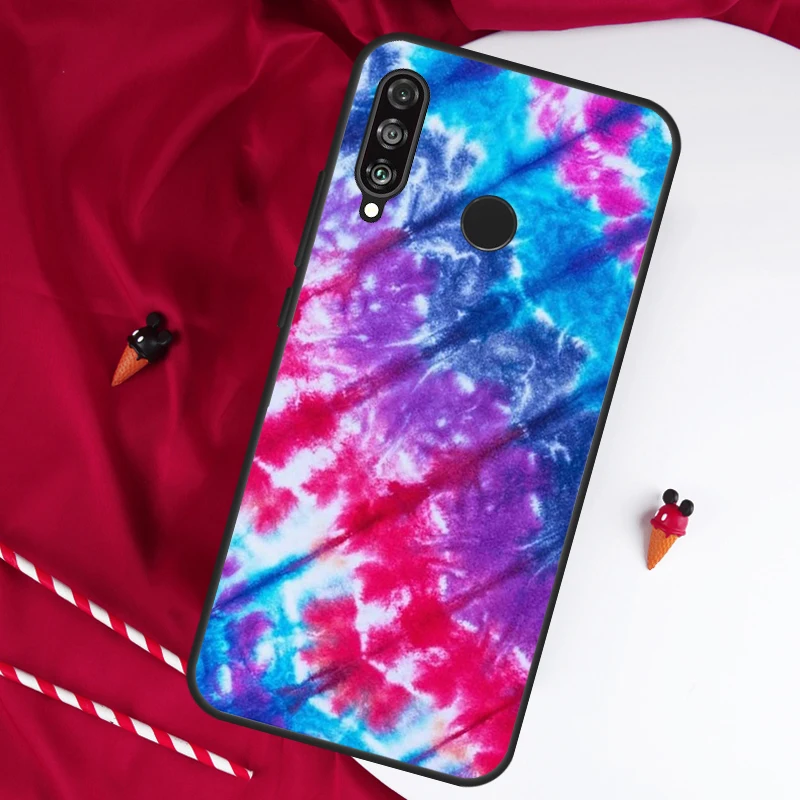 قوس قزح دوامة التعادل صبغ لهواوي نوفا 5T 9 10 SE 7i 8i 11i 12i Y73 Y90 Y70 Y72 Y61 Y91 Y60 P20 P40 P30 لايت