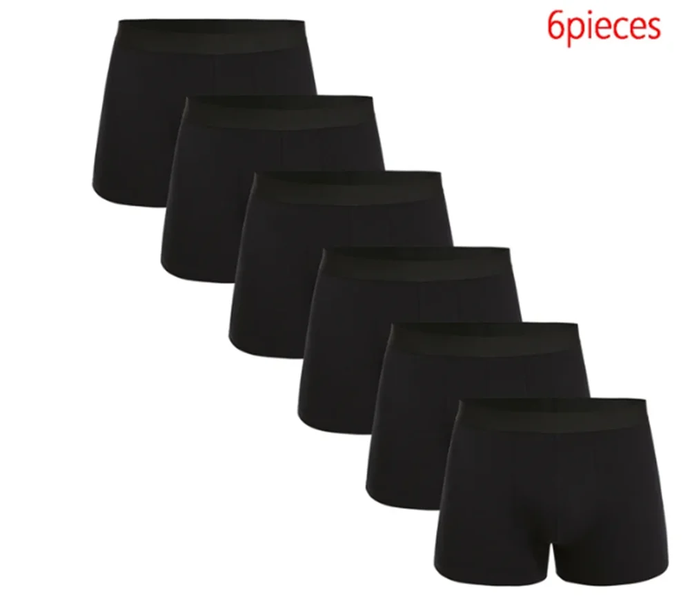 4Pcs New 2024 Underwear Male Brand Boxer Men Panties Underpants For Homme Luxury Set Shorts Box Slip Kit