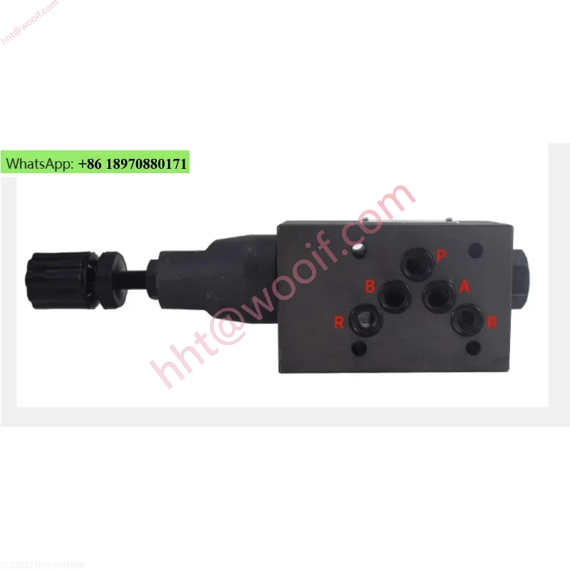 MBR-03P الهيدروليكية 06A تنظيم الضغط MG مكدسة SPR DYJ صمام تخفيض الضغط MBRV-02P 03A 04B