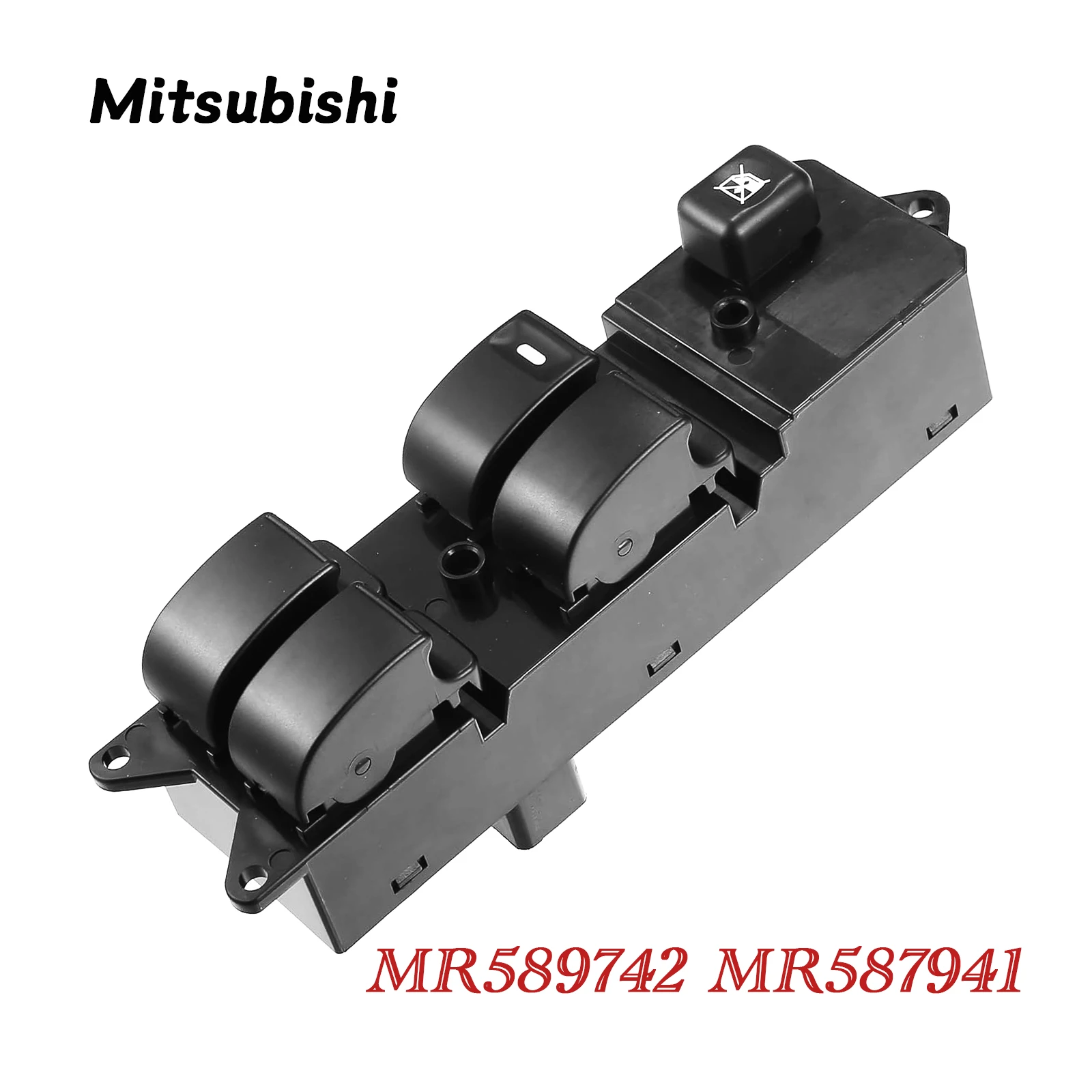 

MR587942 LHD MR587941 RHD Window Driver Side Main Control Switch Button For Mitsubishi Pajero Montero III 3 Lancer Triton L200