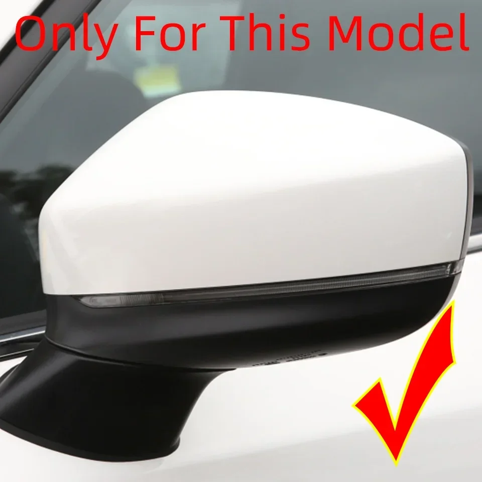 Car Outside Door Wing Mirror Shell Lid Cover For Mazda CX5 CX-5 KF 2017 2018 2019 2020 2021 Rearview Side Mirror Cap Housing