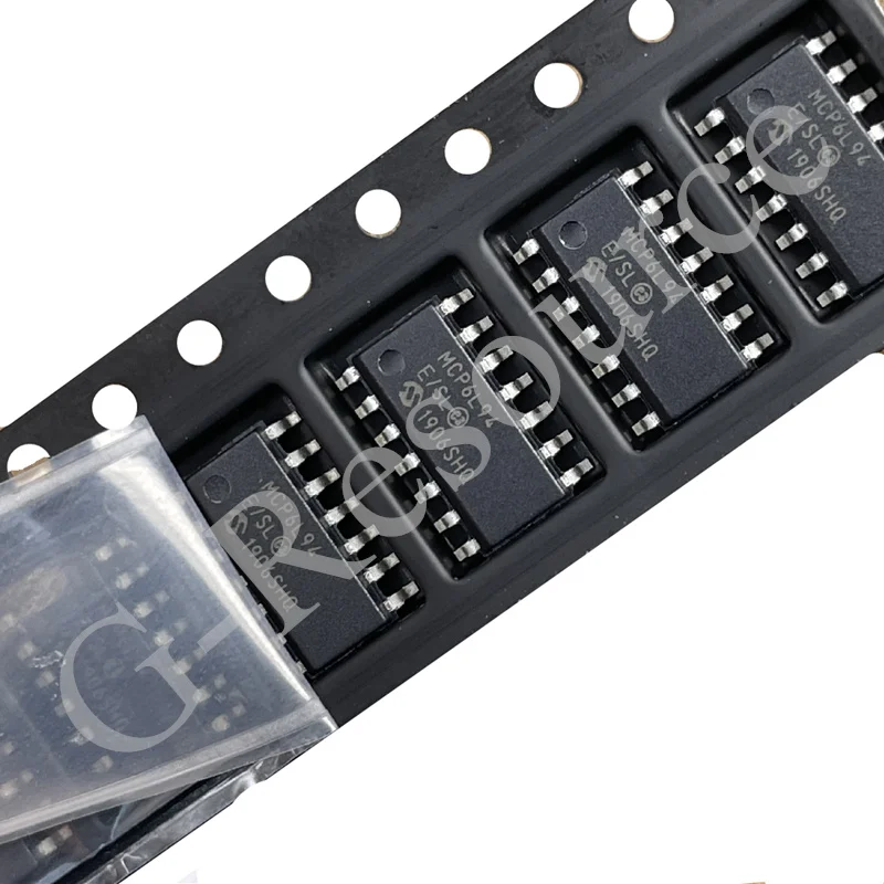 (5 pcs) MCP6L94T-E/SL MCP6L94 SOP-14 MCU Microcontroller Single-Chip Microcomputer Chip IC
