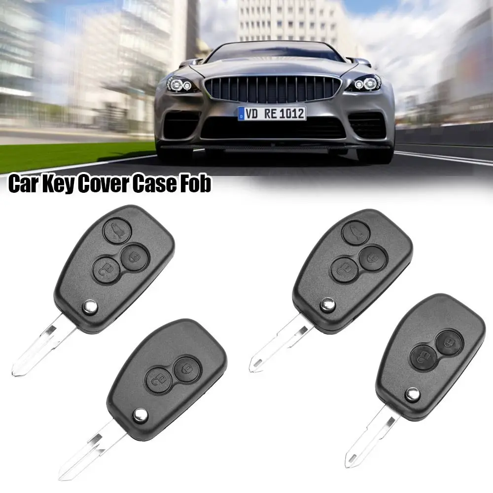 

Modified Remote Car Key Case 2/3 Buttons VAC102 NE72 Car Key Case Flip for Renault/Dacia/Modus/Logan/Clio/Espace/Nissan