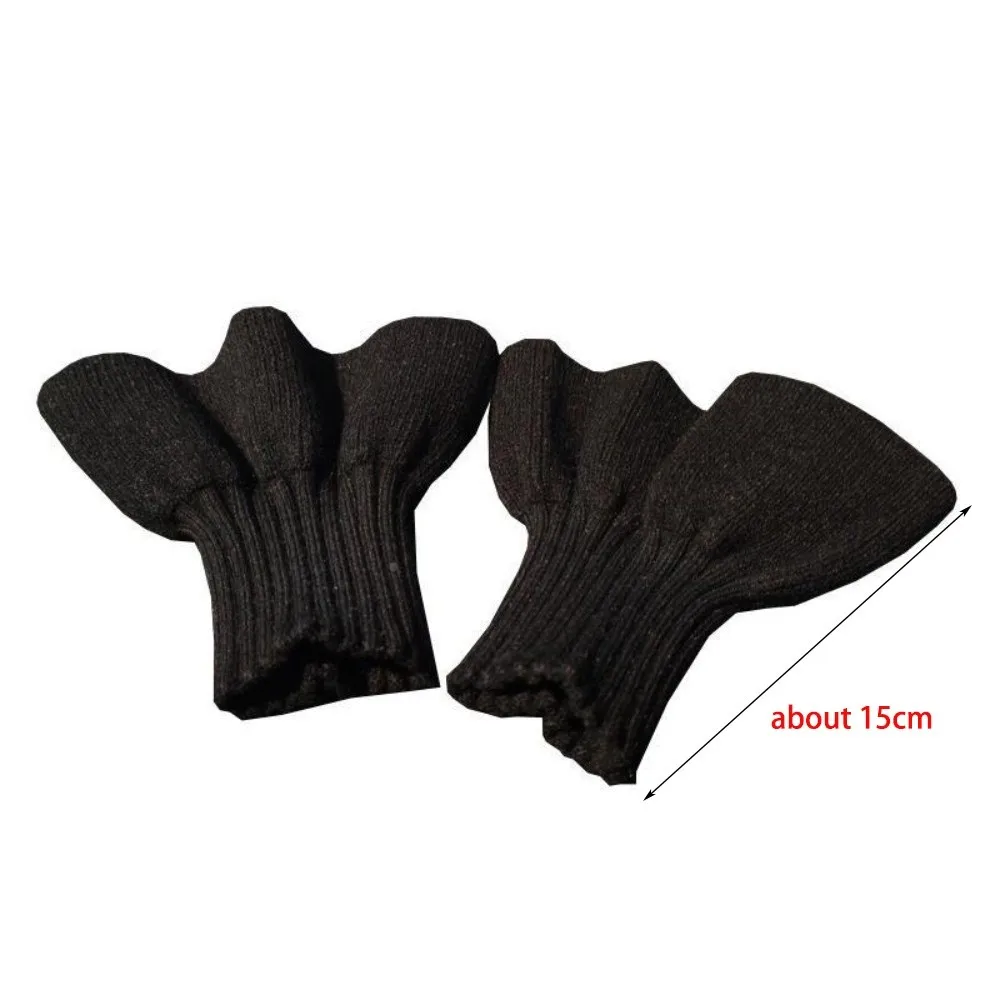 New Knitted Fake Sleeves Universal Ruffles Ruffles Elbow Sleeve Detachable Gloves Autumn and Winter