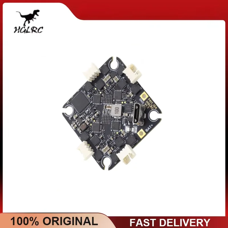HGLRC SPECTER F411 12A AIO Flight Controller, 4in1 ESC 400mW ELRS 2.4G RX 2-4S 25.5mm, for FPV Freestyle Drone RC Part