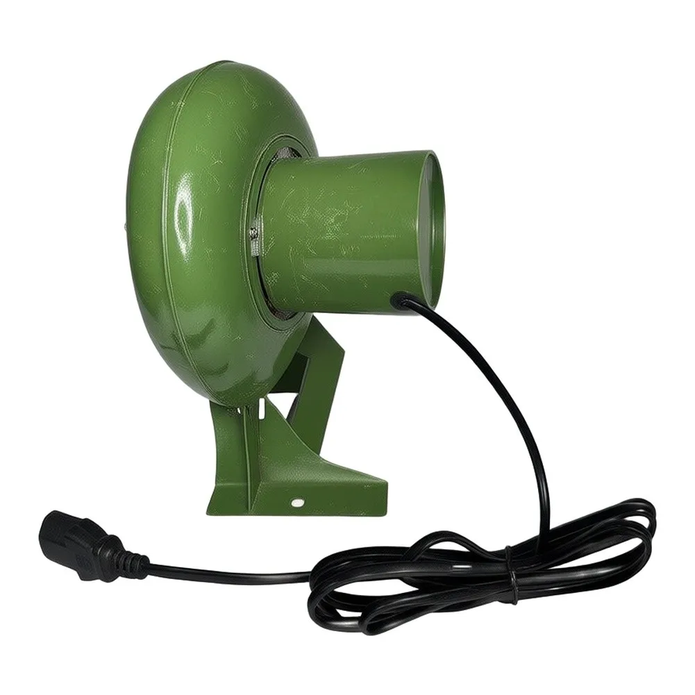 48V DC Blower for Combustion Support in Residential Firewood Stoves Commercial Charcoal Grills and Workshop Forges