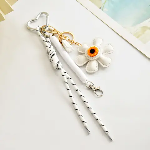 10 best sales lädernyckelring - №8