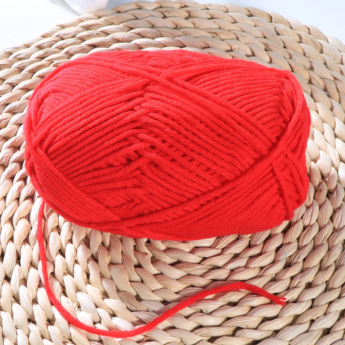

50 G Milk Cotton Yarn DIY Bulky Thick for Knitting Mix Comfortable Crochet Woolen Chunky Crocheting