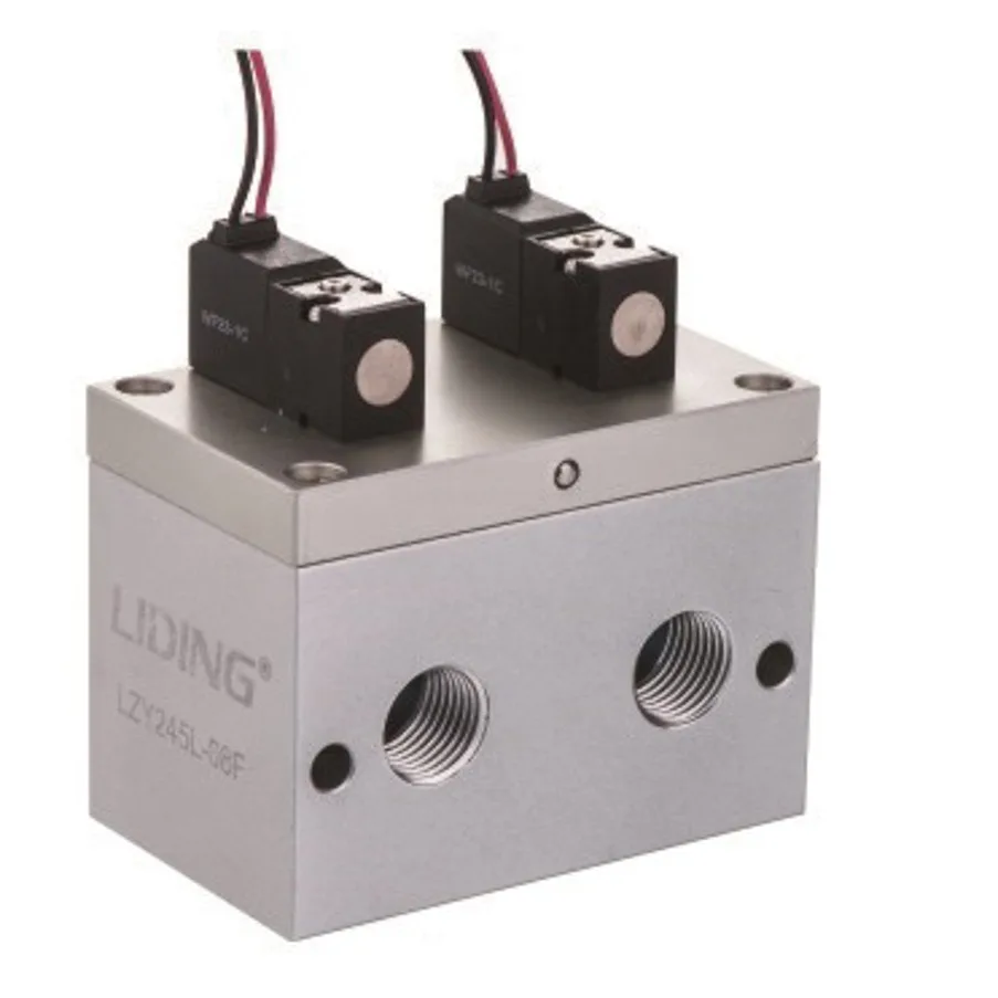 LZY245L08F Two-position Four-way  Generator Solenoid Valve Supporting Three-way Micro Valve Normally Oxygen Solenoid Valve