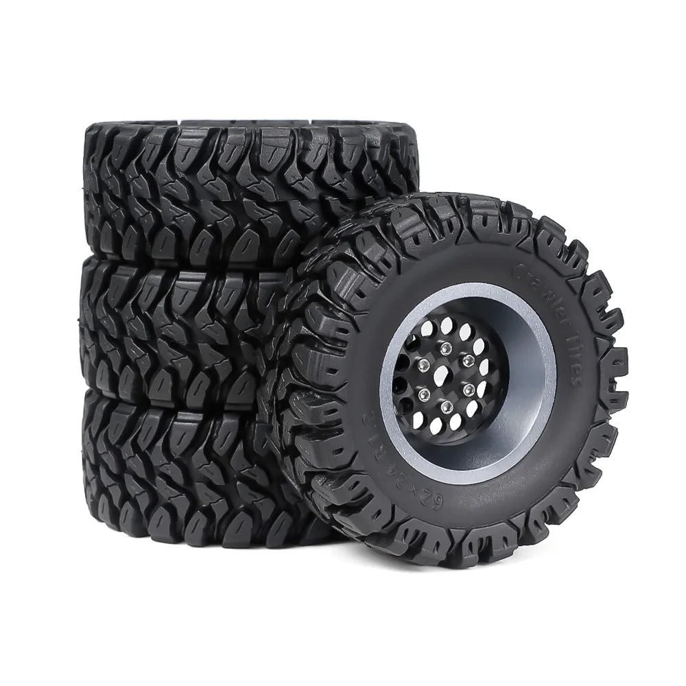 Carbon Faser Legierung 1,2 Zoll Beadlock Radnabe Felgen für 1/18 TRX4M SCX24 FMS FCX18 FCX24 Furitek RC Auto Metall Upgrade Teile – Detail 24