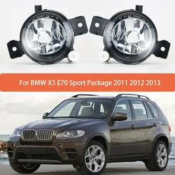 Car Front Bumper Fog Light Fog Lamp Without Lamp For BMW X5 E70 Sport Package 2011 2012 2013 63177224643 63177224644