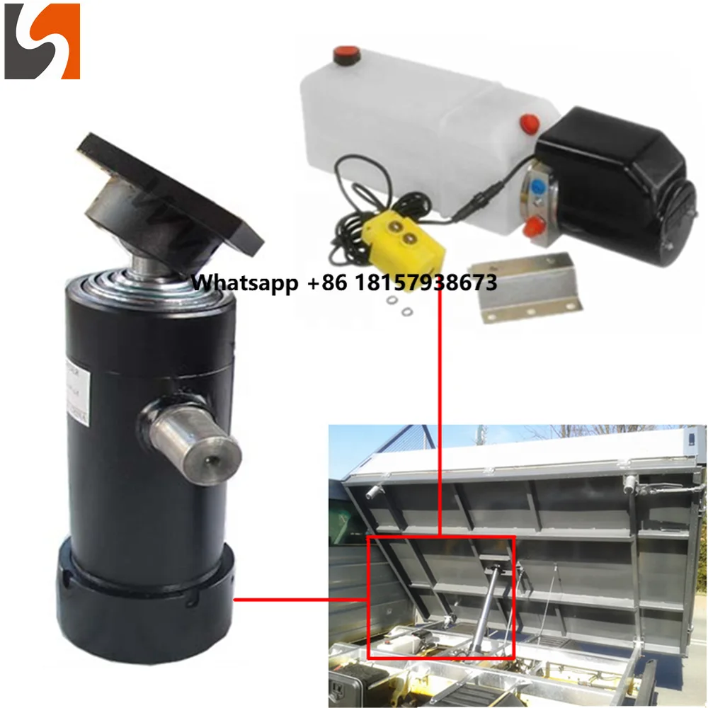 

HCIC Hydraulic Cylinder with Auto Leveling System for Travel Trailer RV Motorhome caravan