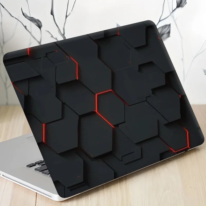 

3Pc, 1pc spare, don't be afraid of sticking it, single use, half matte surface, scratch resistant, technology hexagon sticker