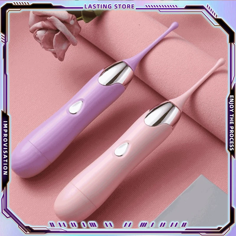 High Frequency Vibrators Female Silicone AV Stick Sex Toy Vaginal G-spot Massager Clitoral Stimulator Masturbator Adult Products