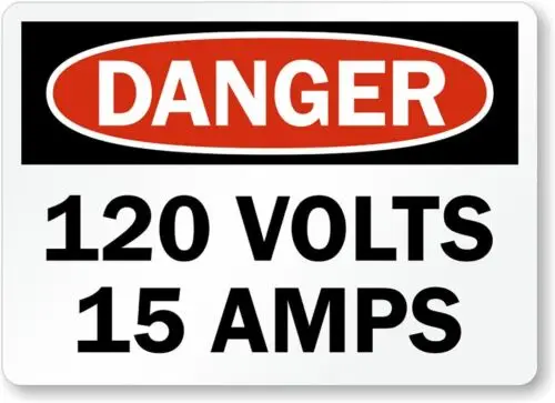 180 Volts 15 Amps Aluminum Weatherproof 12