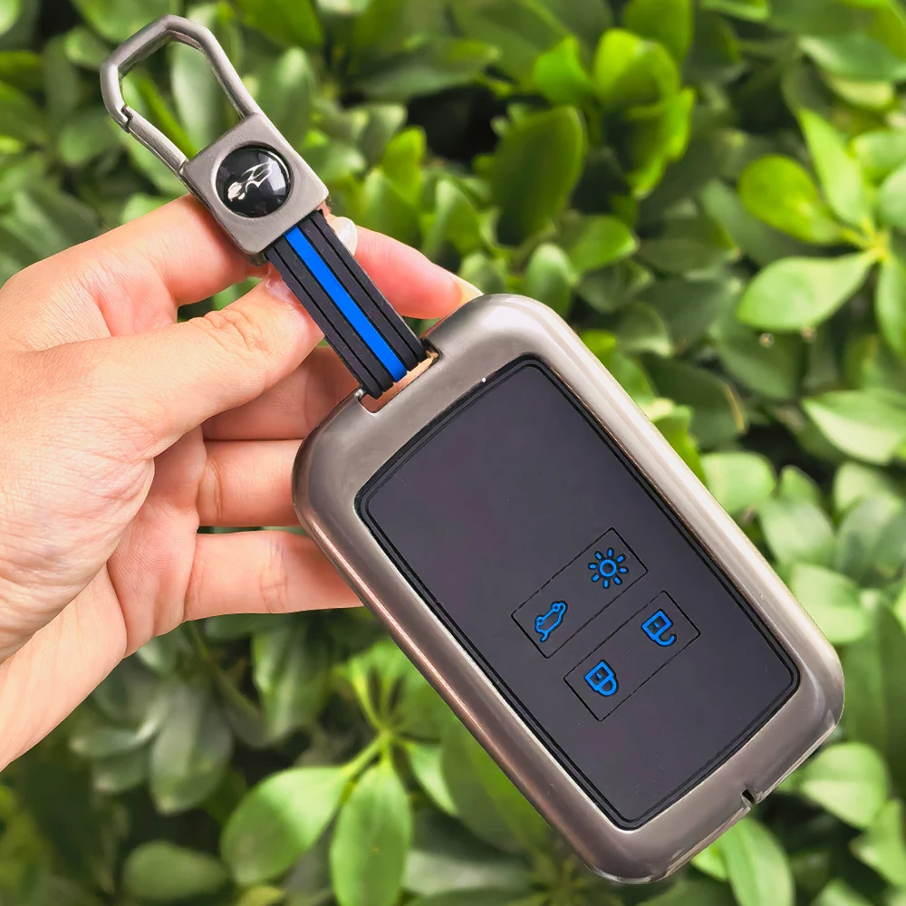 Fashion Car Key Case Cover For Renault Koleos Kadjar Captur Megane Talisman Espace Clio Zoe Scenic 4 Arkana Dacia Sandero