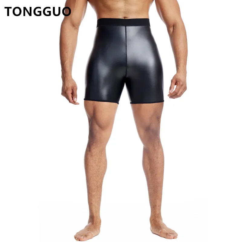 

Новый стиль, узкие кожаные брюки с эластичной резинкой на талии, формирователь талии, контрольные трусики, компрессионное нижнее белье, шорты для фитнеса