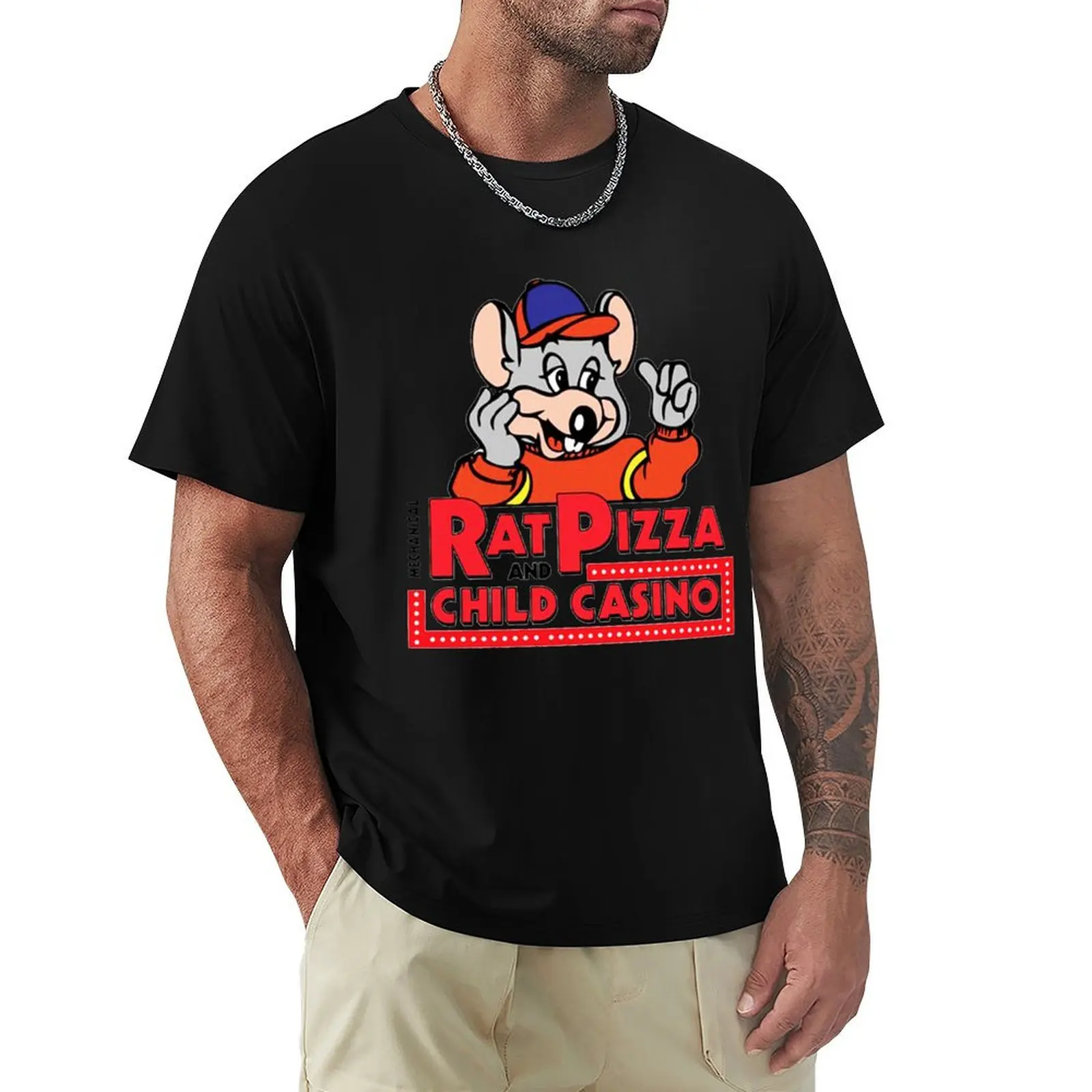 

Cheese-Rat-Pizza-and-Child-Casino T-Shirt T-Shirt cute clothes graphic tee shirt blacks mens clothing
