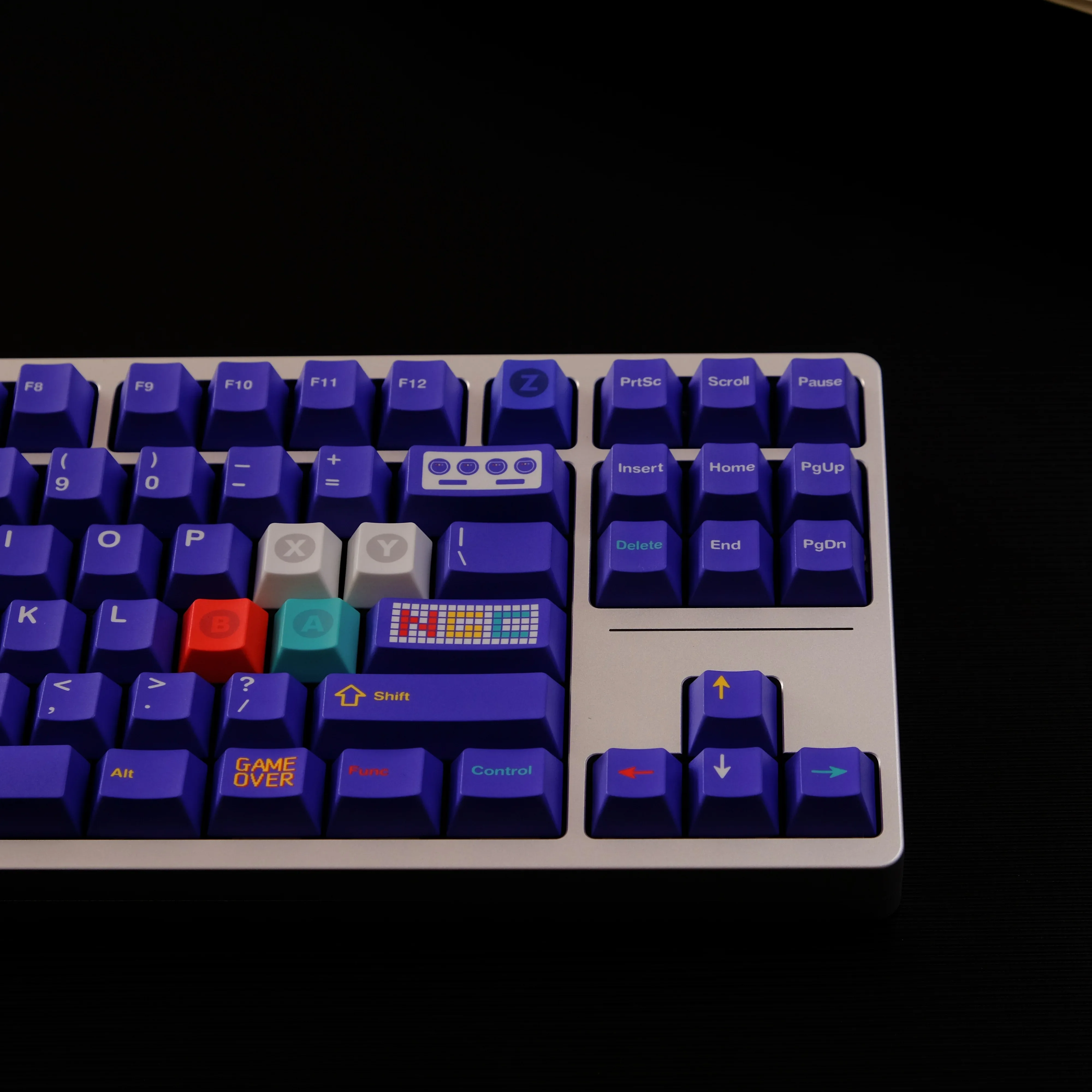 Aifei NGC أغطية مفاتيح أرجوانية لعبة PBT صبغ التسامي ارتفاع الكرز للوحة المفاتيح الميكانيكية AULA F75 Mad 60 Ajazz Anne Pro 2 GK61 #4